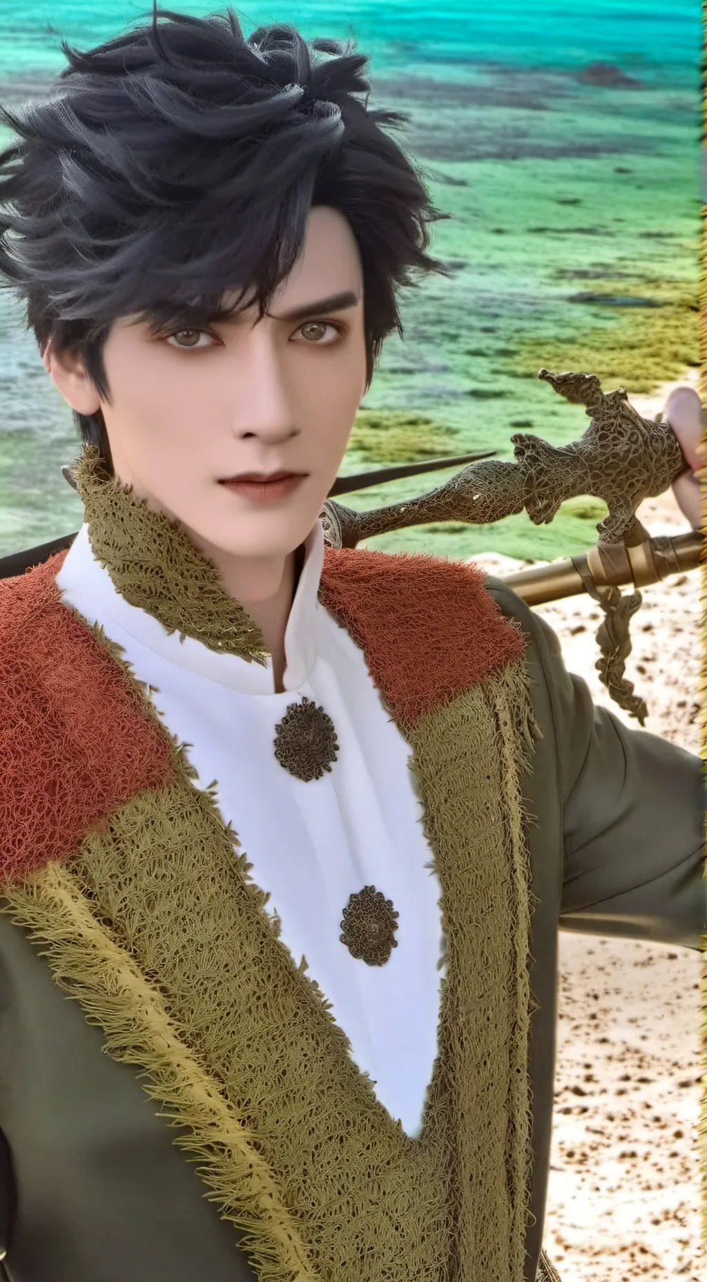 ai character: Amoya background