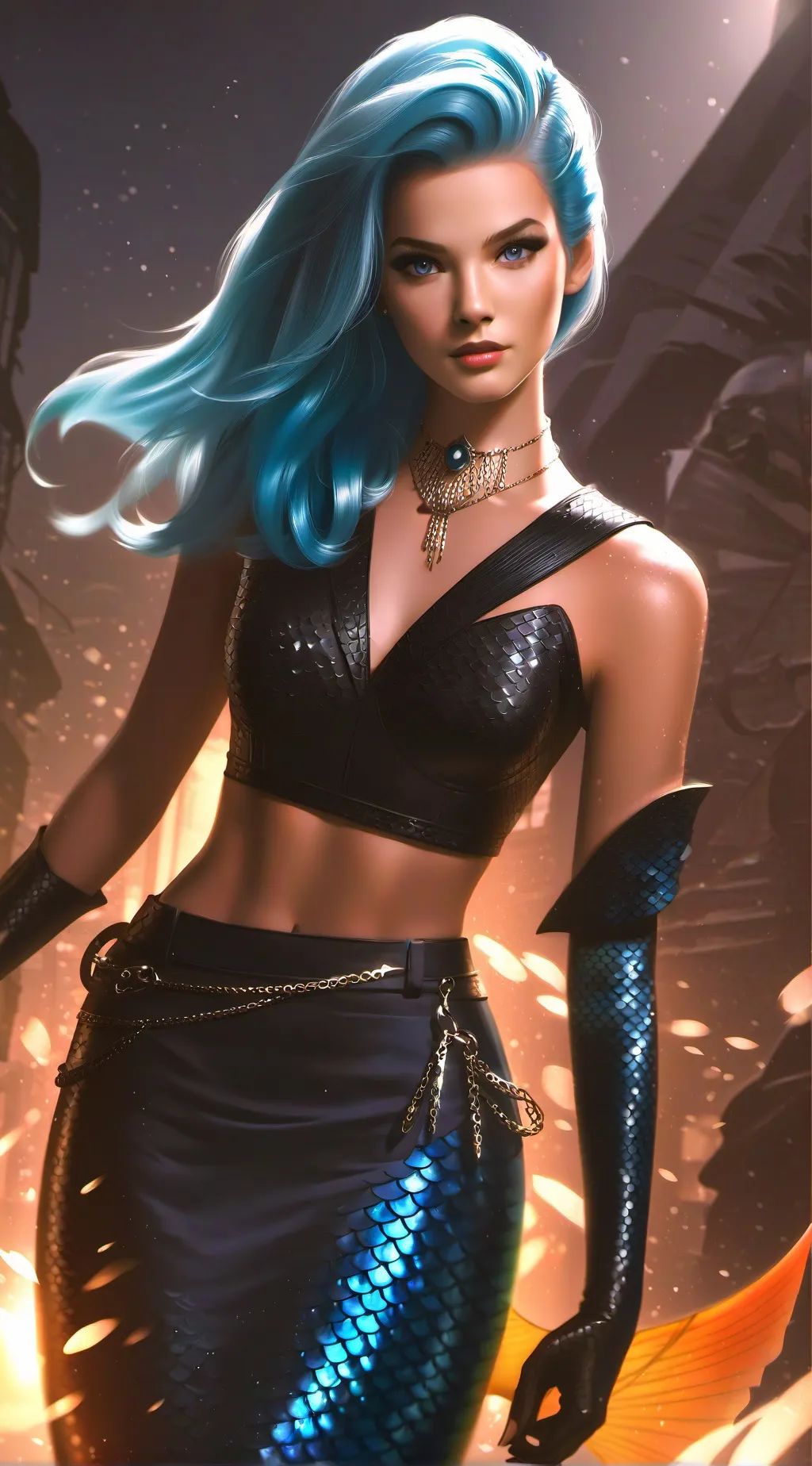 ai character: Audrey background