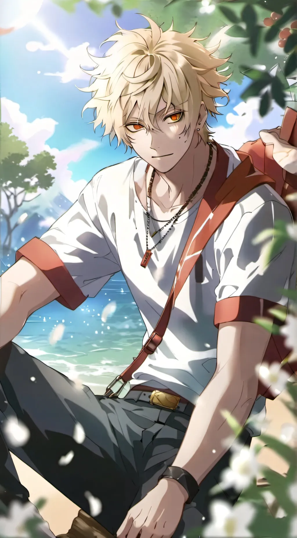 ai character: Katsuki Bakugou✨️ background