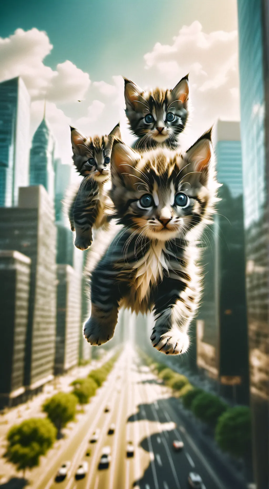 ai character: Kitten infection background
