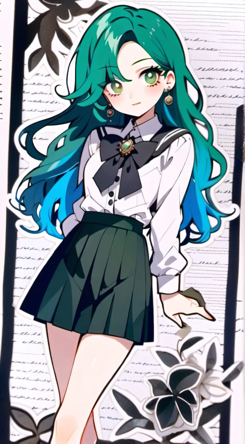 ai character: Mha(Fem Au) background