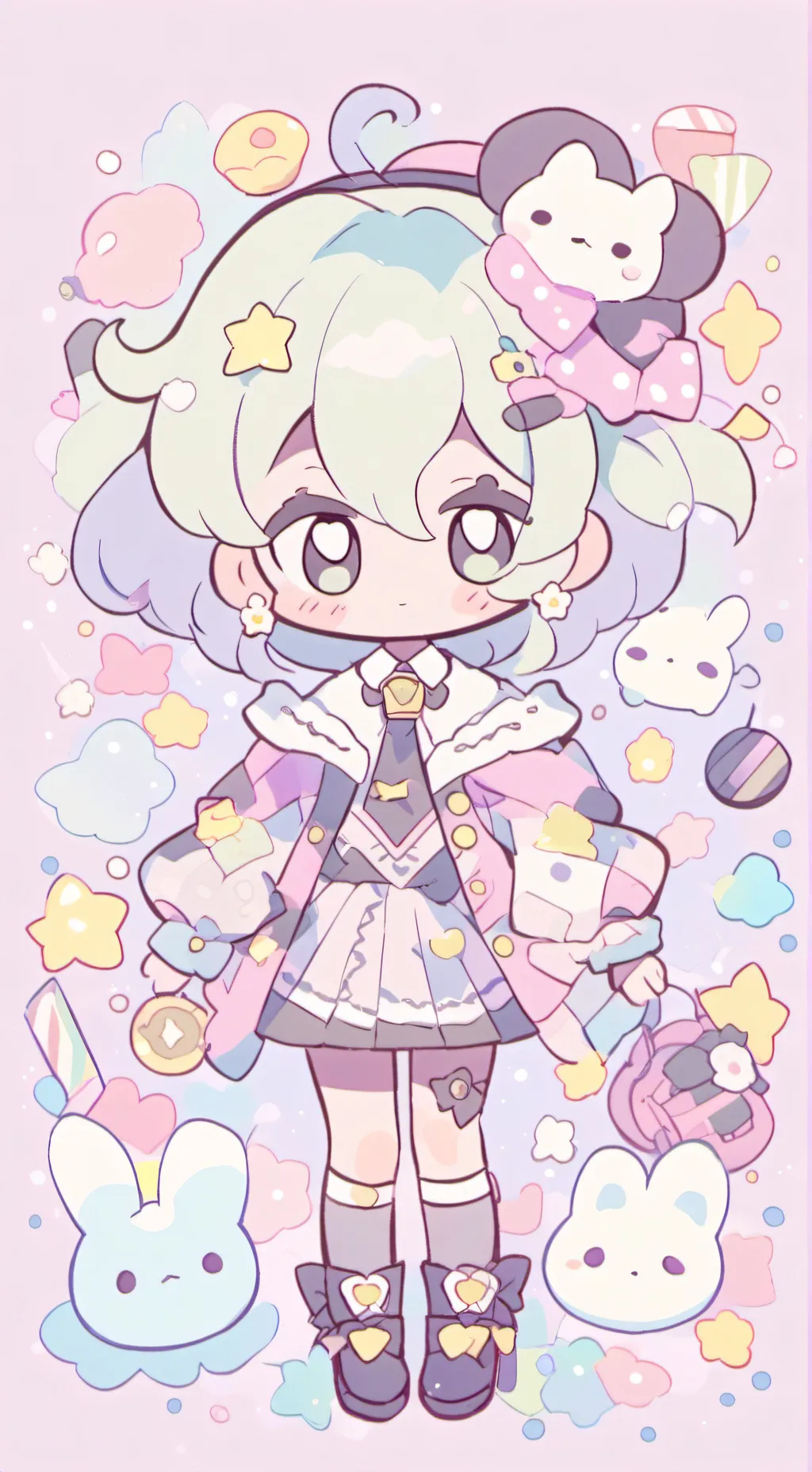 ai character: Dandy's world background