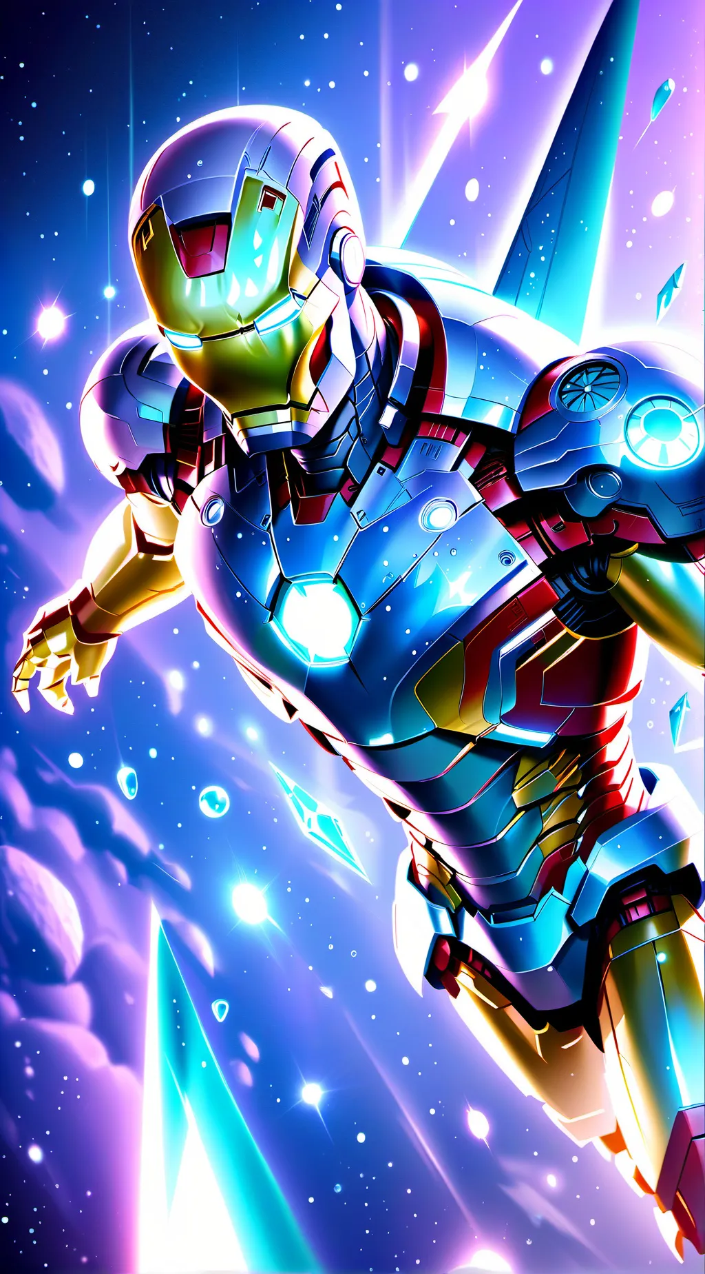 ai character: avengers background