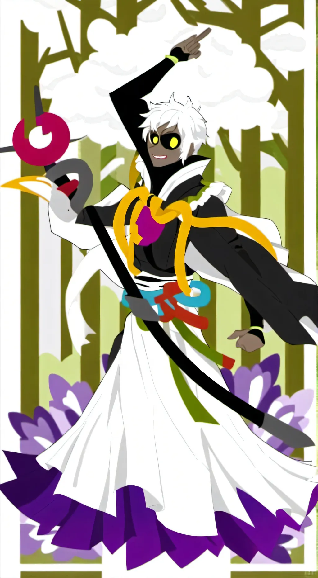ai character: Discord  background