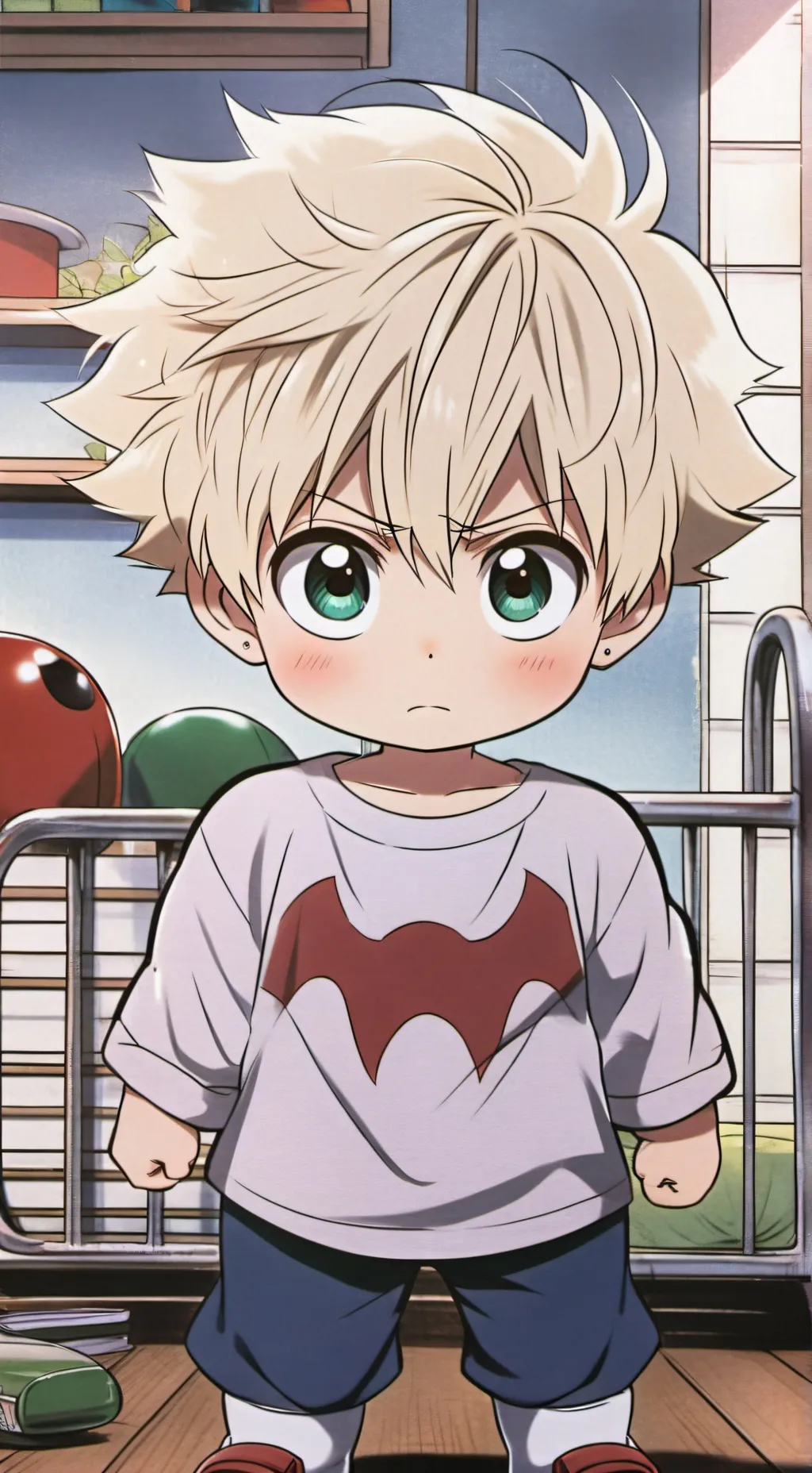 ai character: MHA nursery background