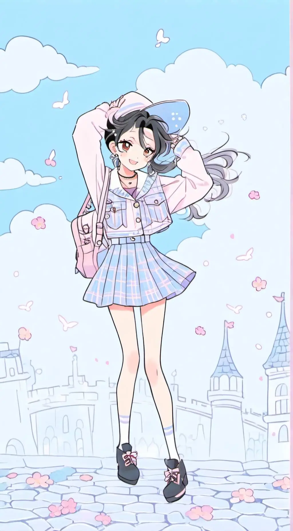ai character: kny background