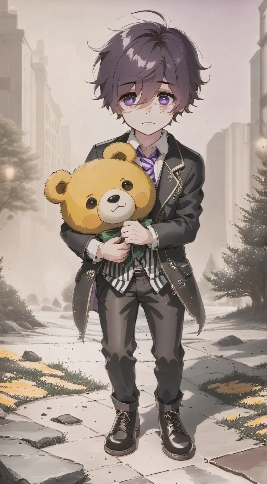 ai character: C.c/b.v/chris/evan background