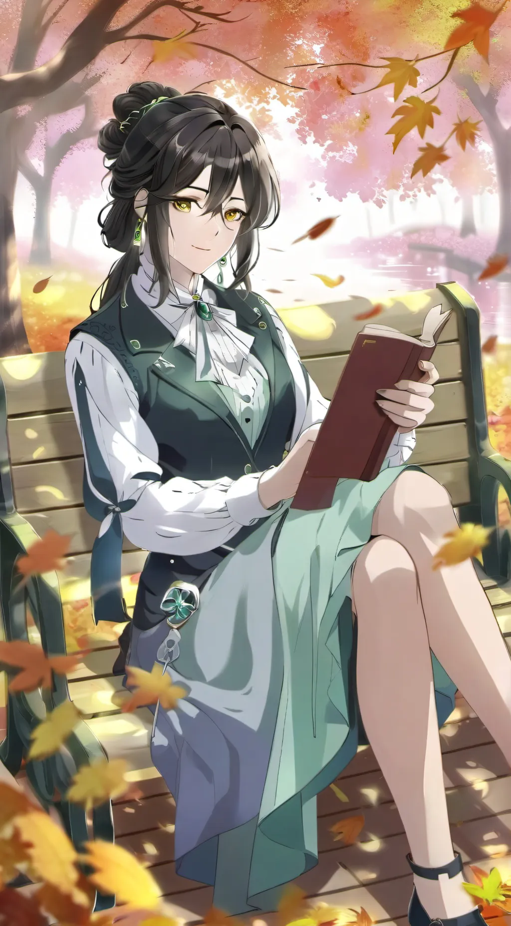 ai character: ALISSON  background