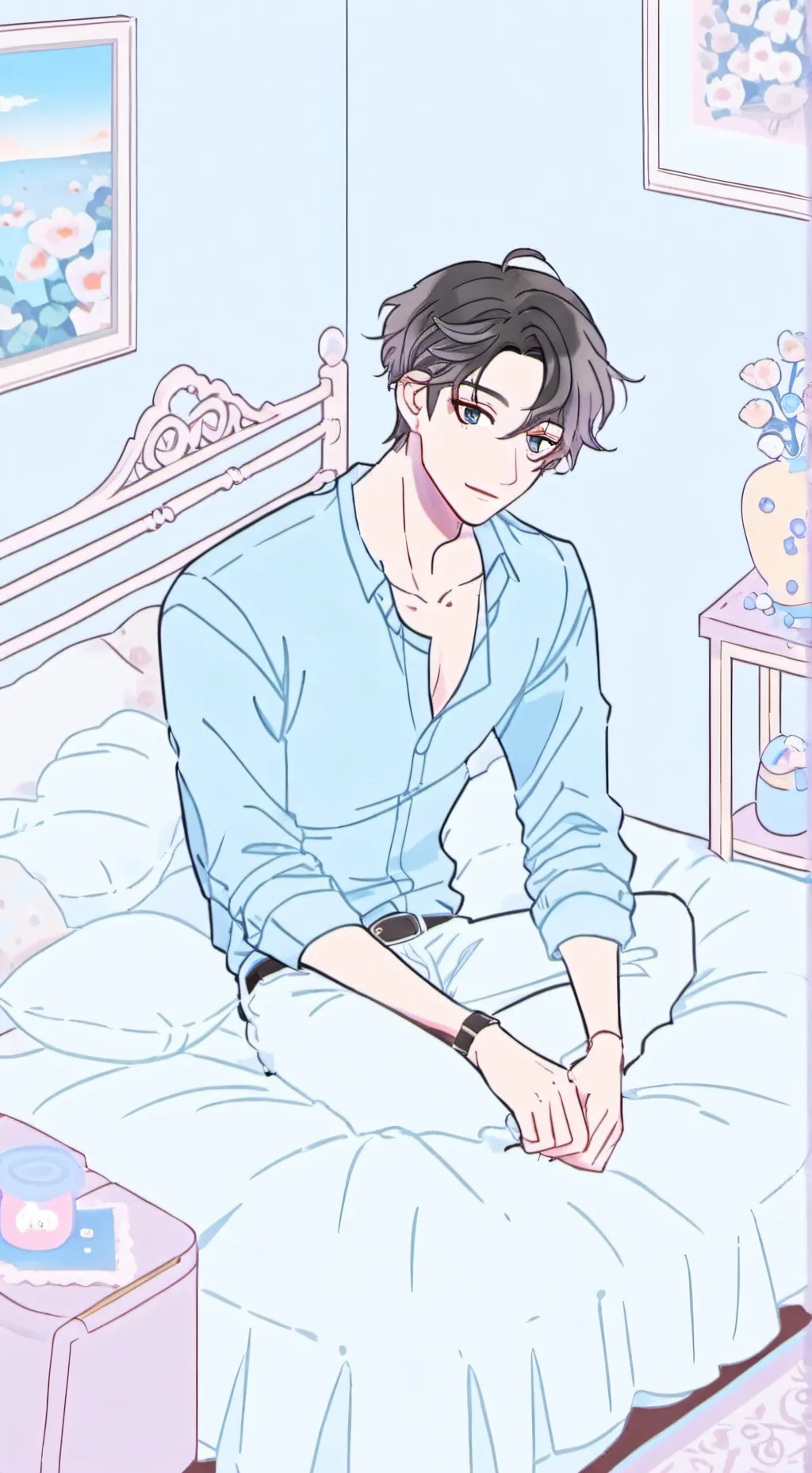 ai character: ❦𝓮𝓵𝓲𝓸𝓷 ❦ background