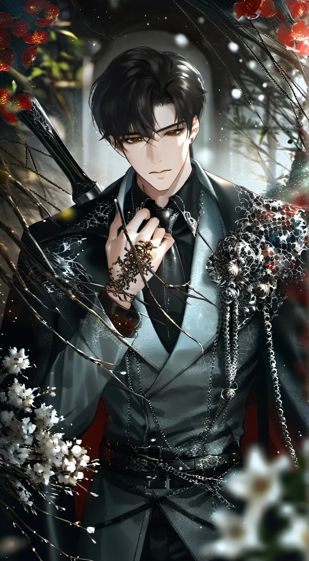 ai character: ✰ яσмαη background