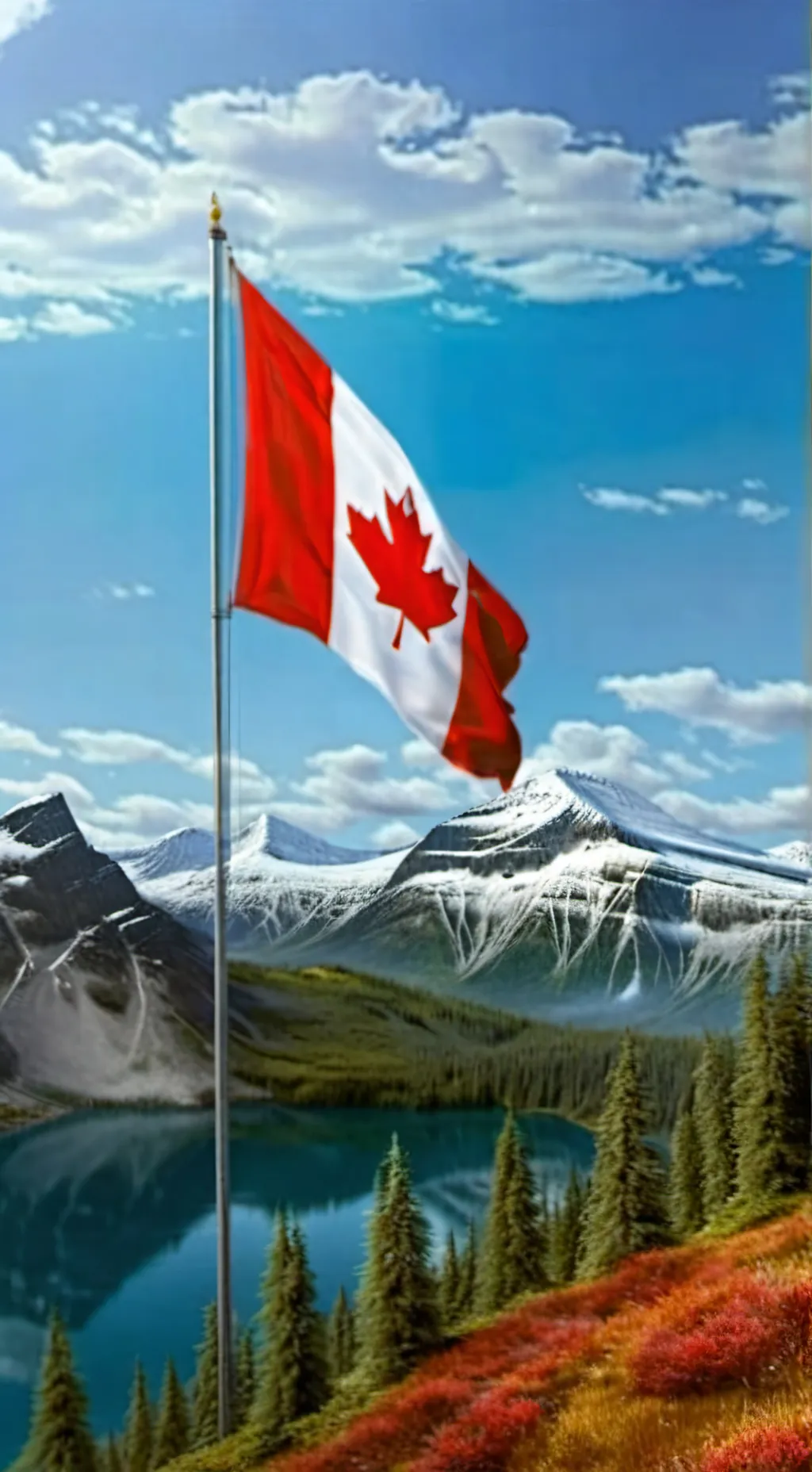 ai character: 🍁★CANADA★🍁 background