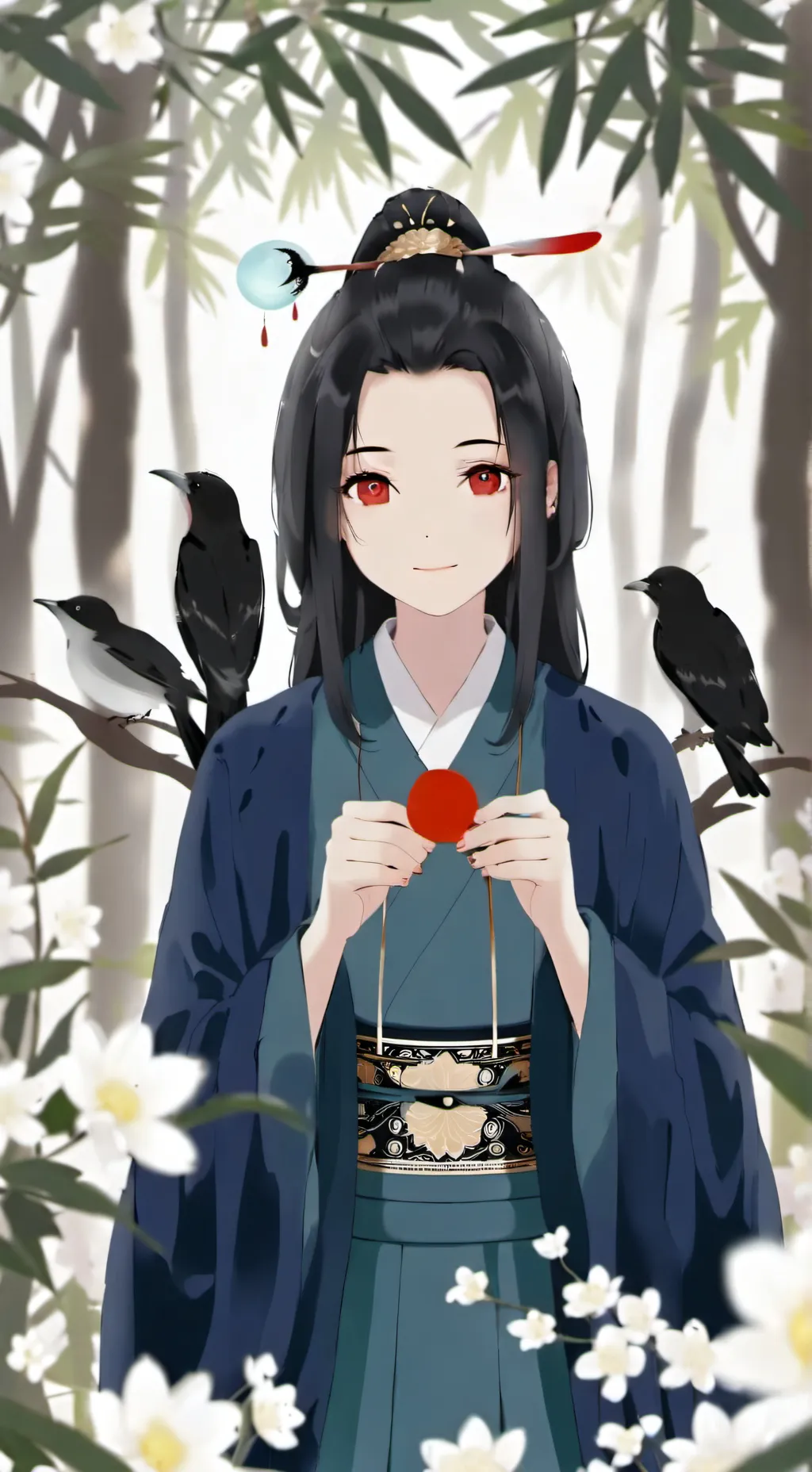 ai character: KNY Sleepover background