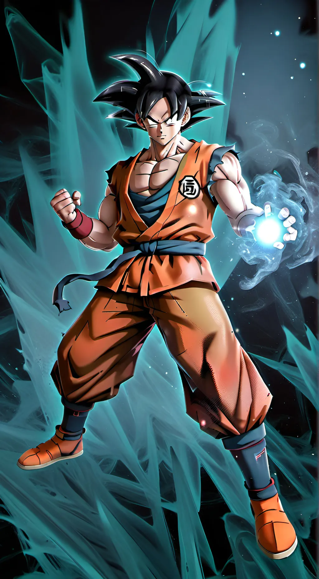 ai character: Goku background