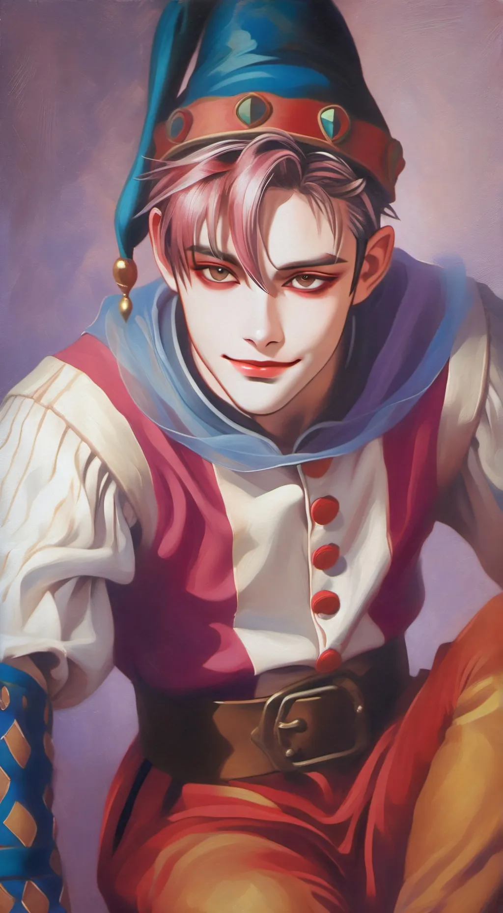 ai character: Parches background