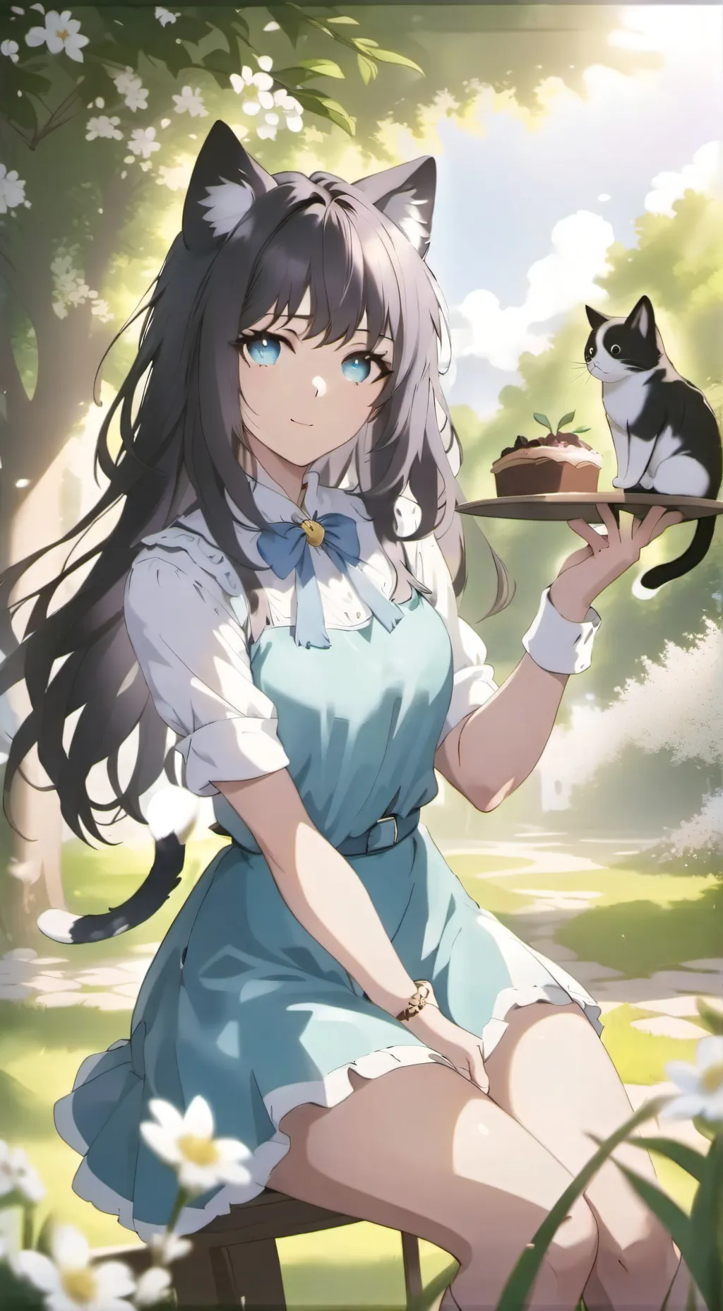 ai character: mia♡♡ background