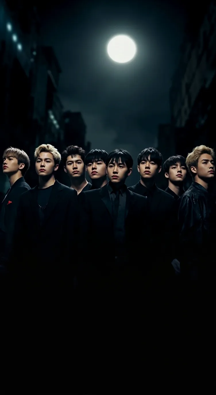 ai character: Stray Kids Talkie background