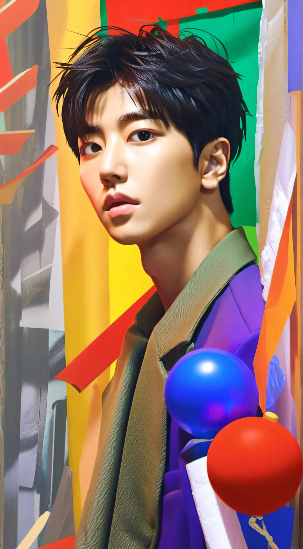 ai character: Han jisung  background