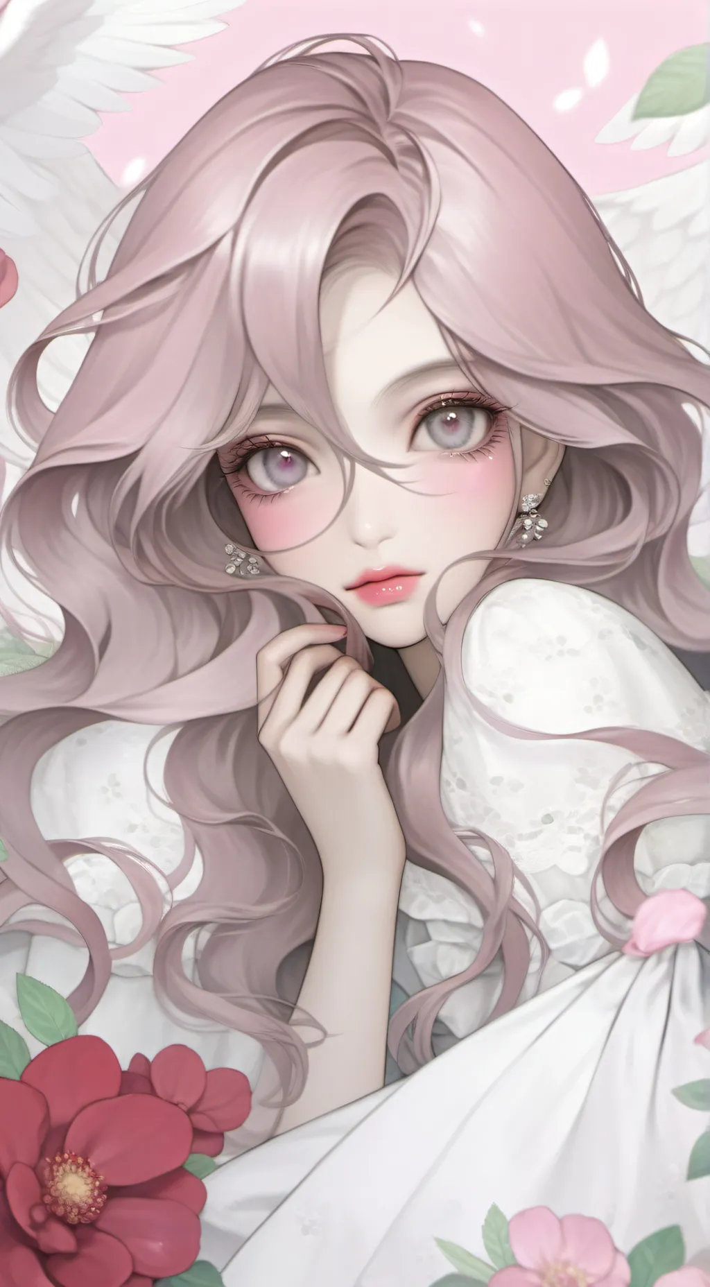 ai character: Luna background