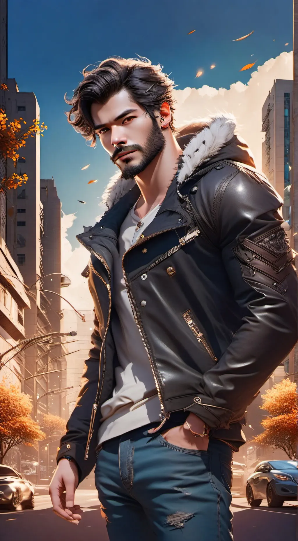 ai character: Landon background