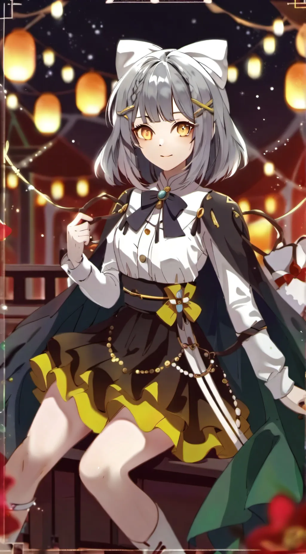 ai character: Luna background