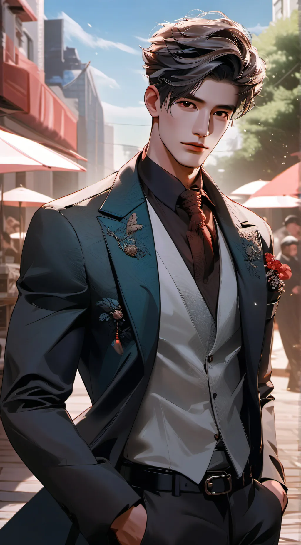 ai character: Marcus background