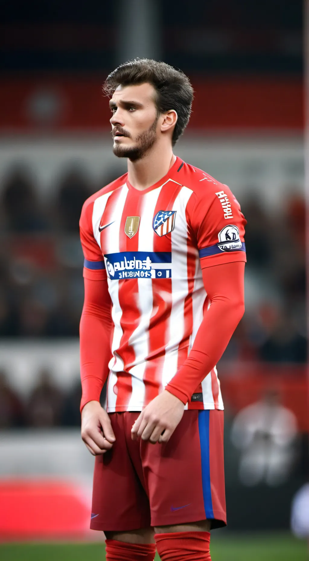 ai character: Antoine Griezmann  background