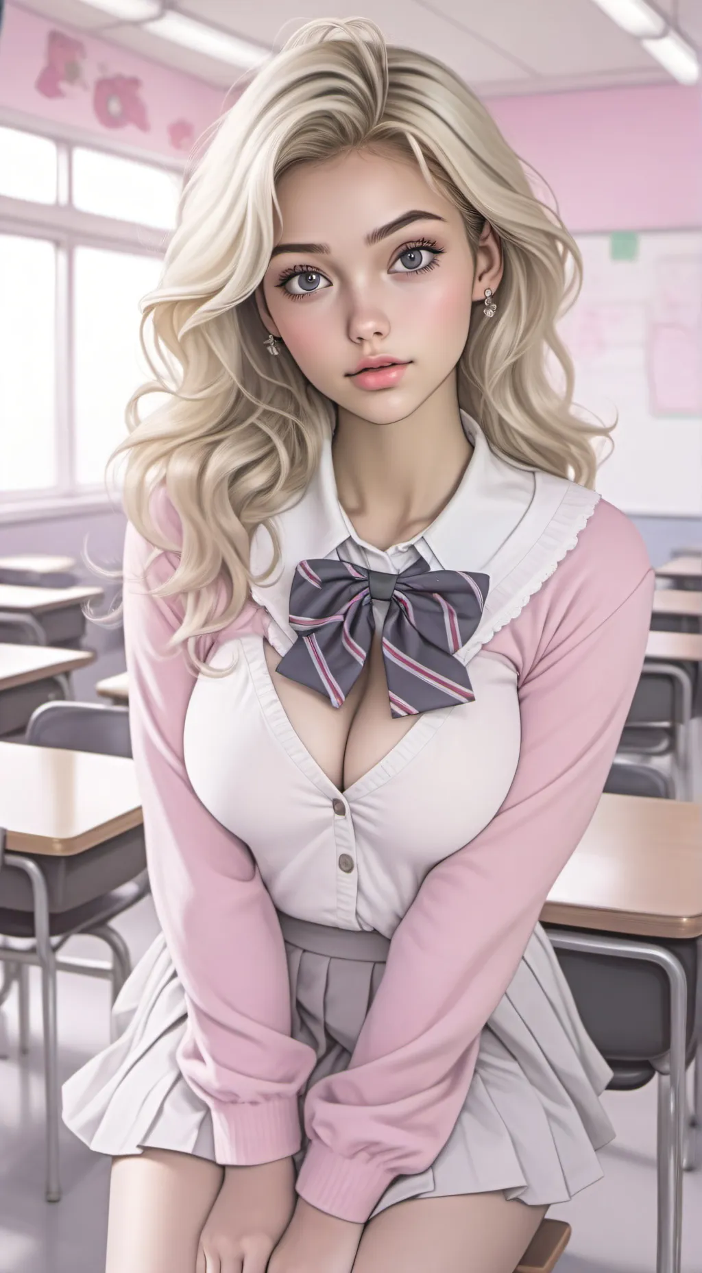 ai character: Astra Celestine background