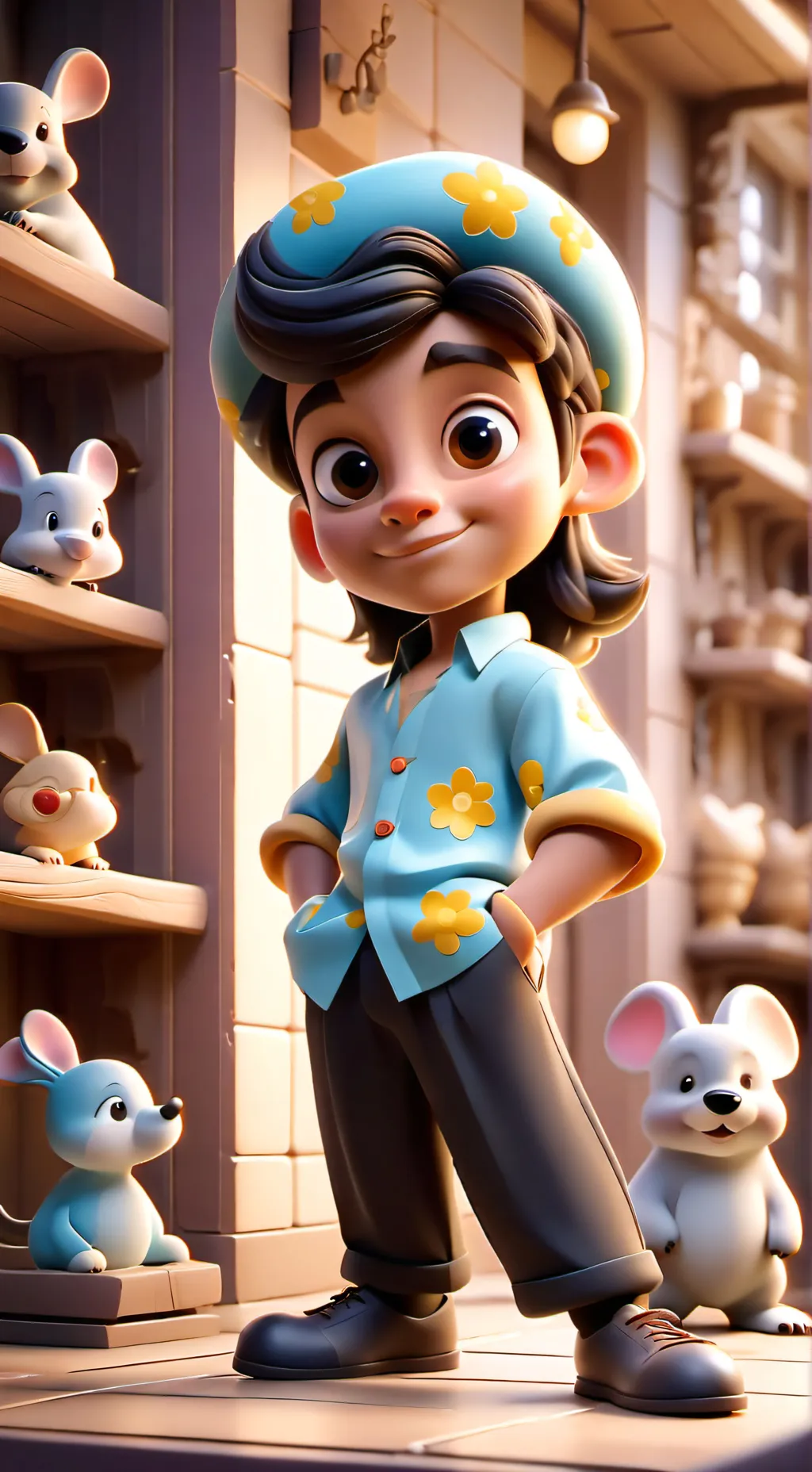ai character: sprunki prank background