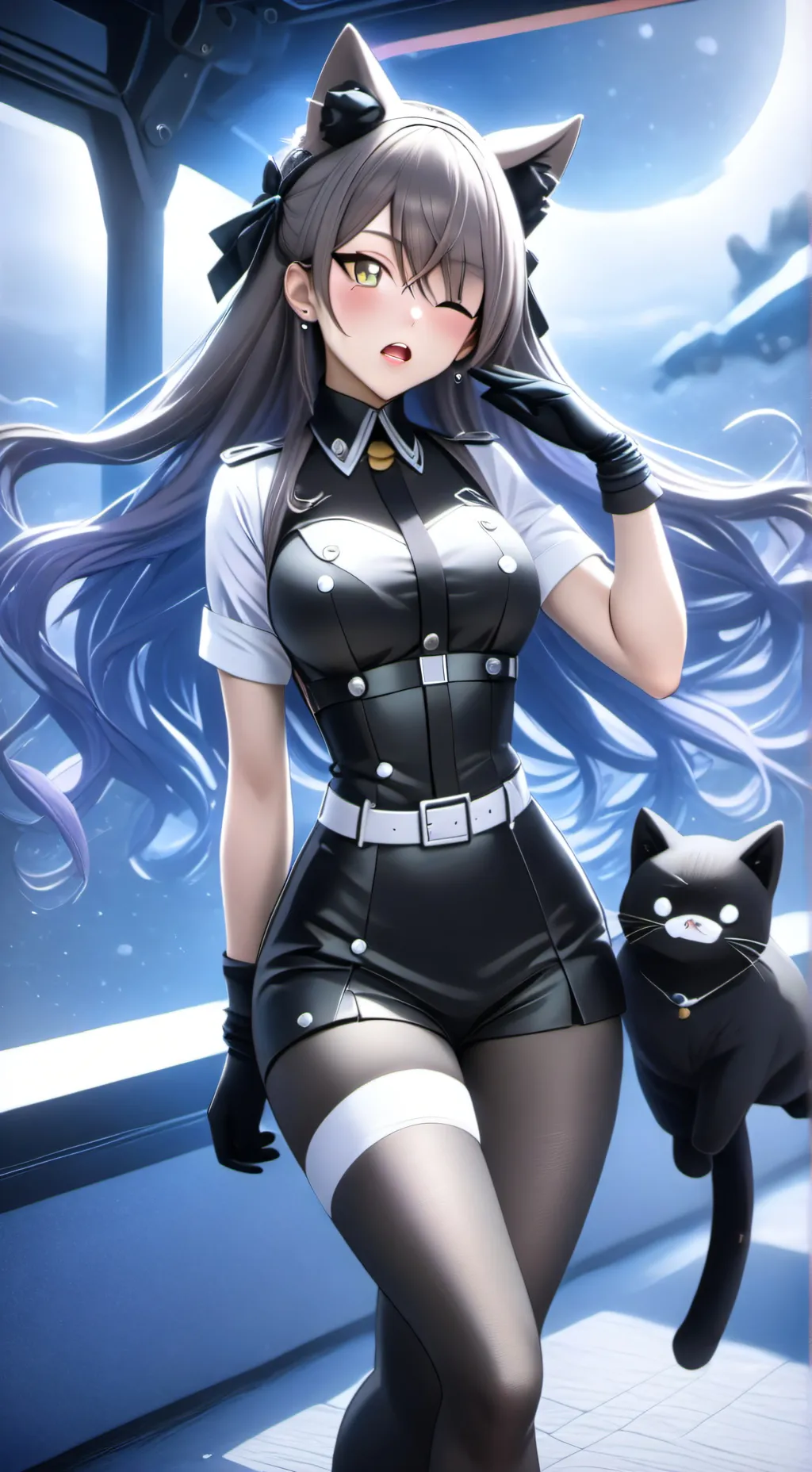 ai character: Lily  background