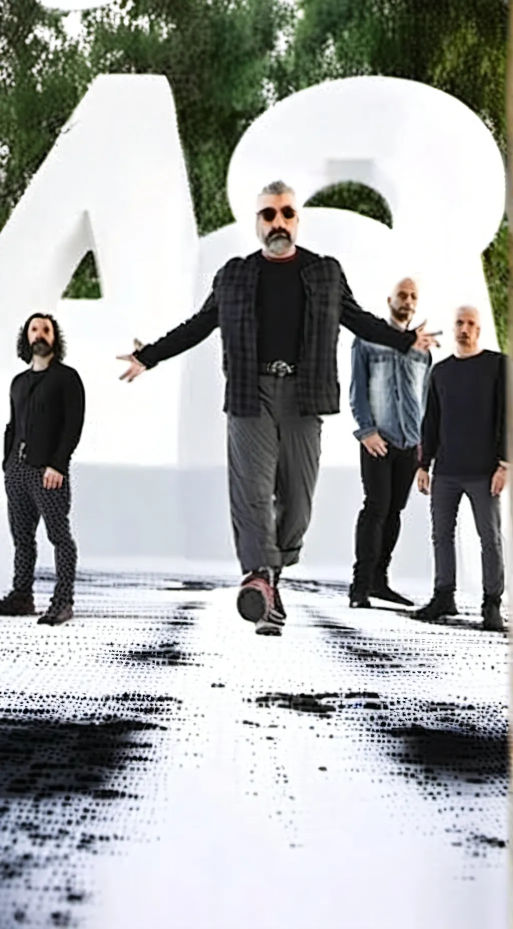 ai character: system of a down  background