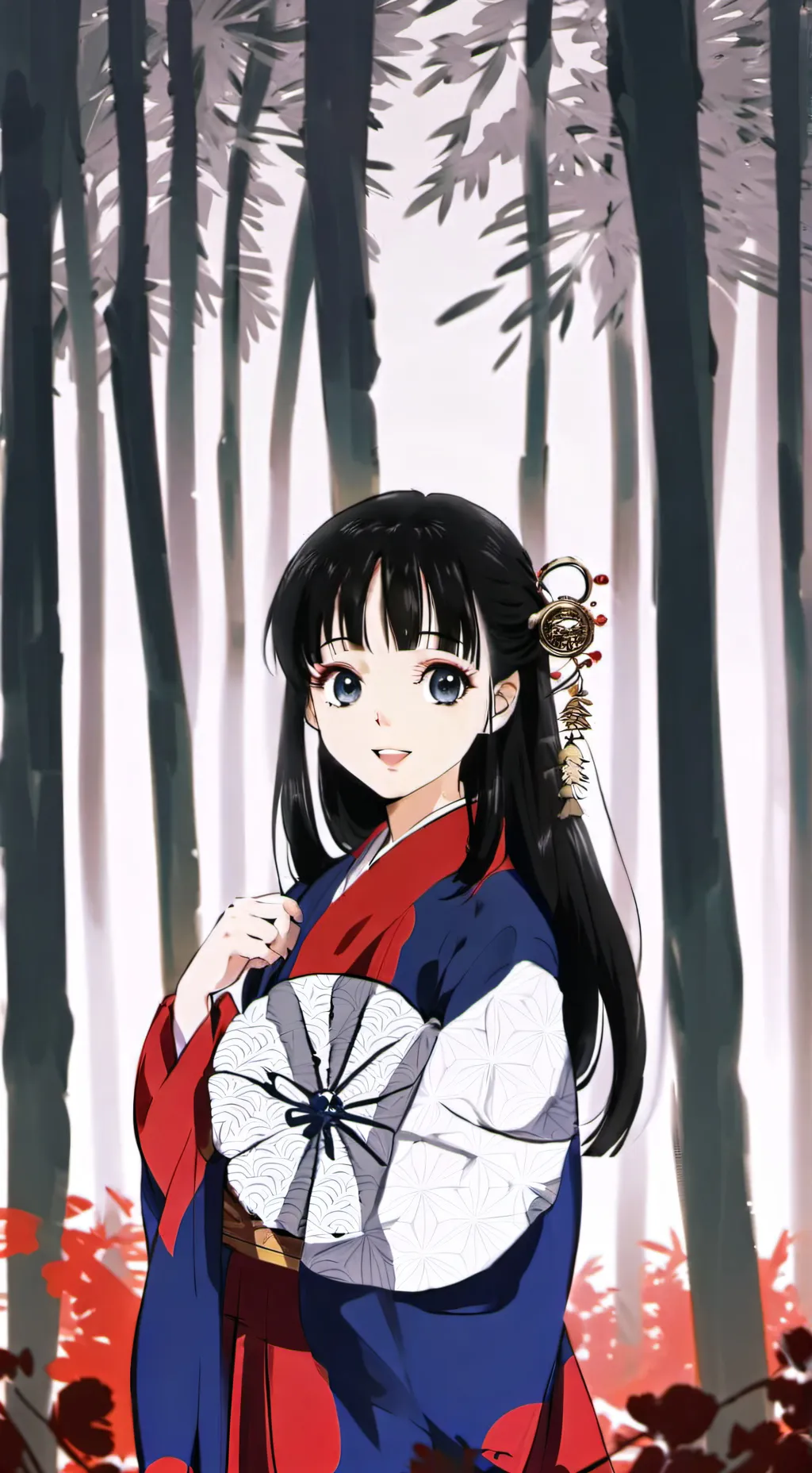 ai character: 💙 giyus sister 💙 background