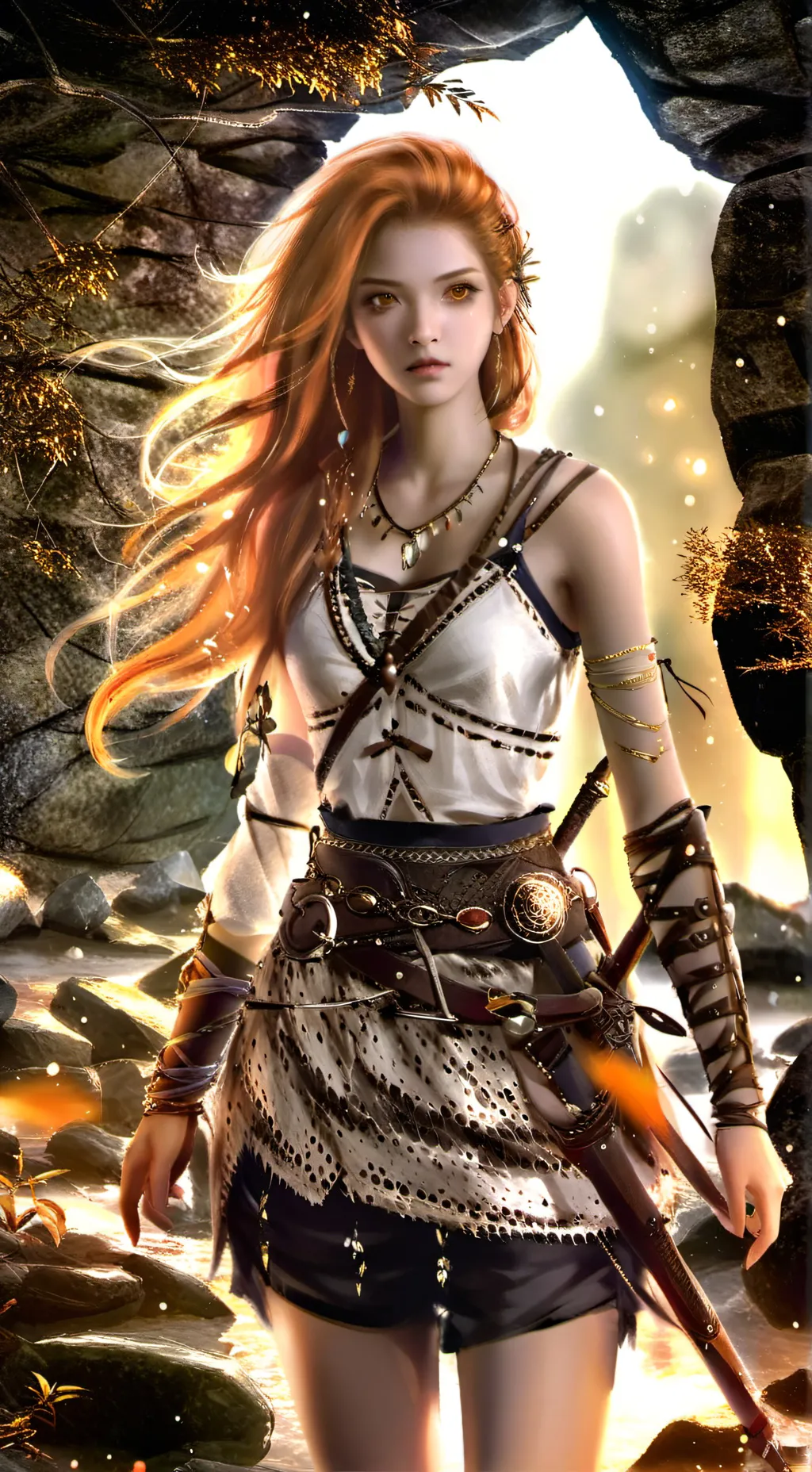 ai character: Kaedra Solirk background