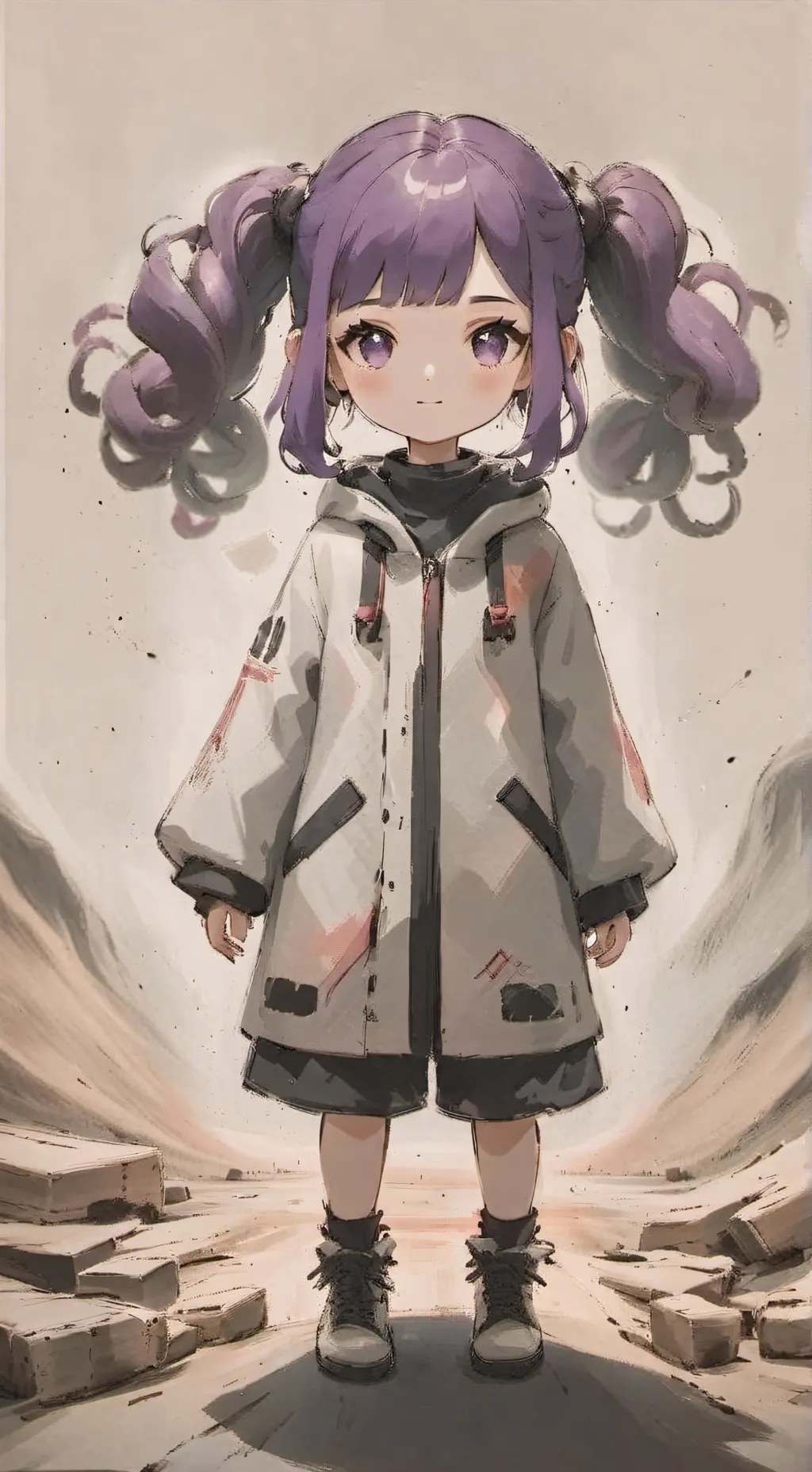 ai character: squid game Thanos background