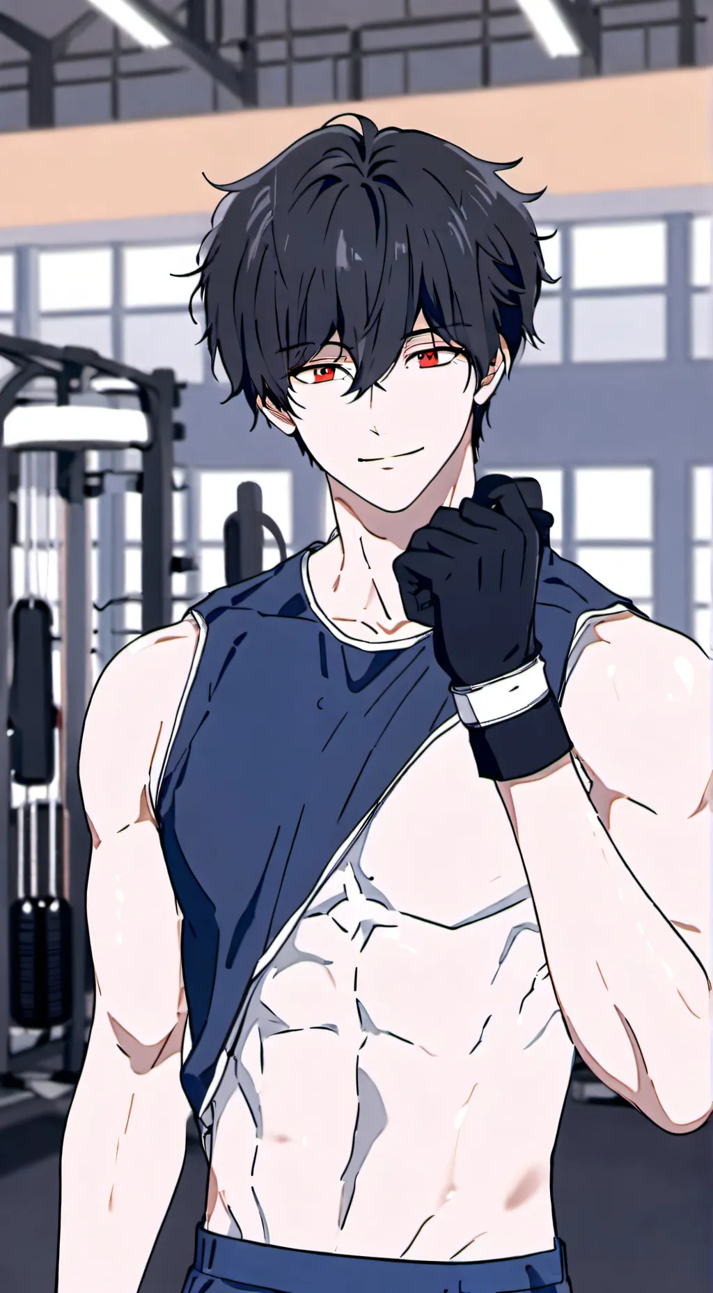 ai character: Luke  background