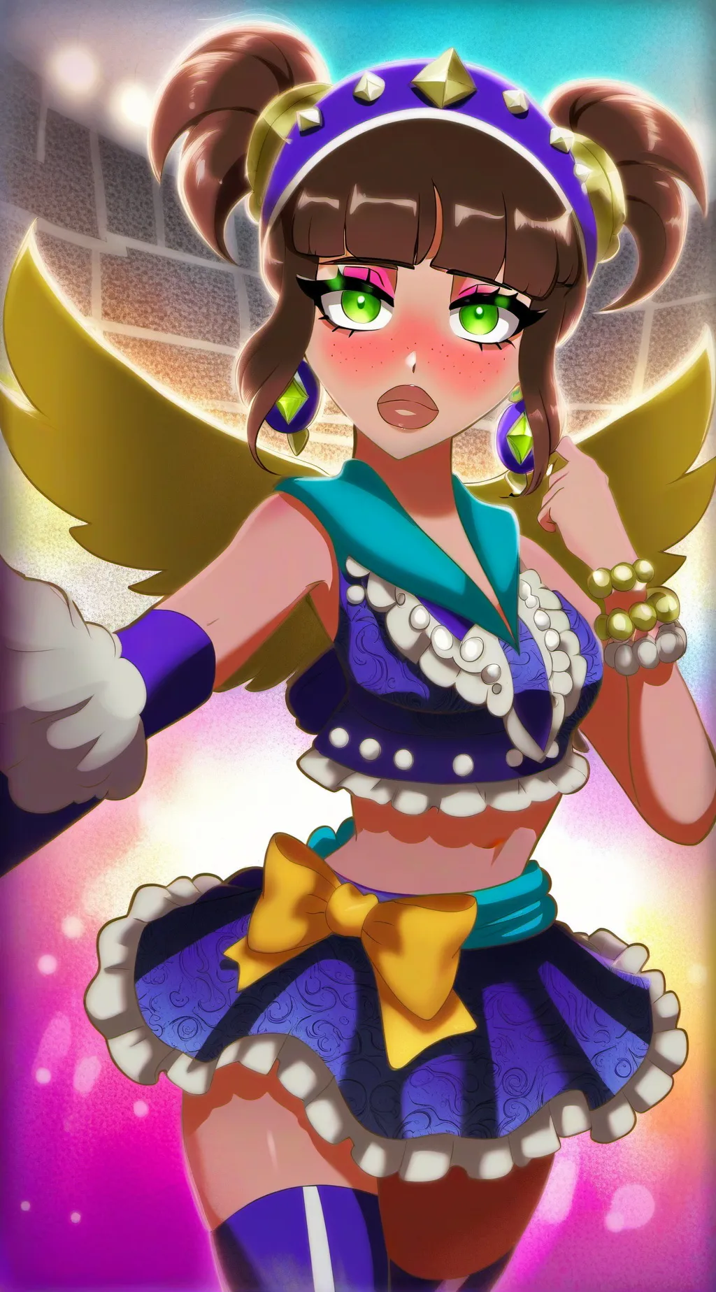 ai character: Olivia background