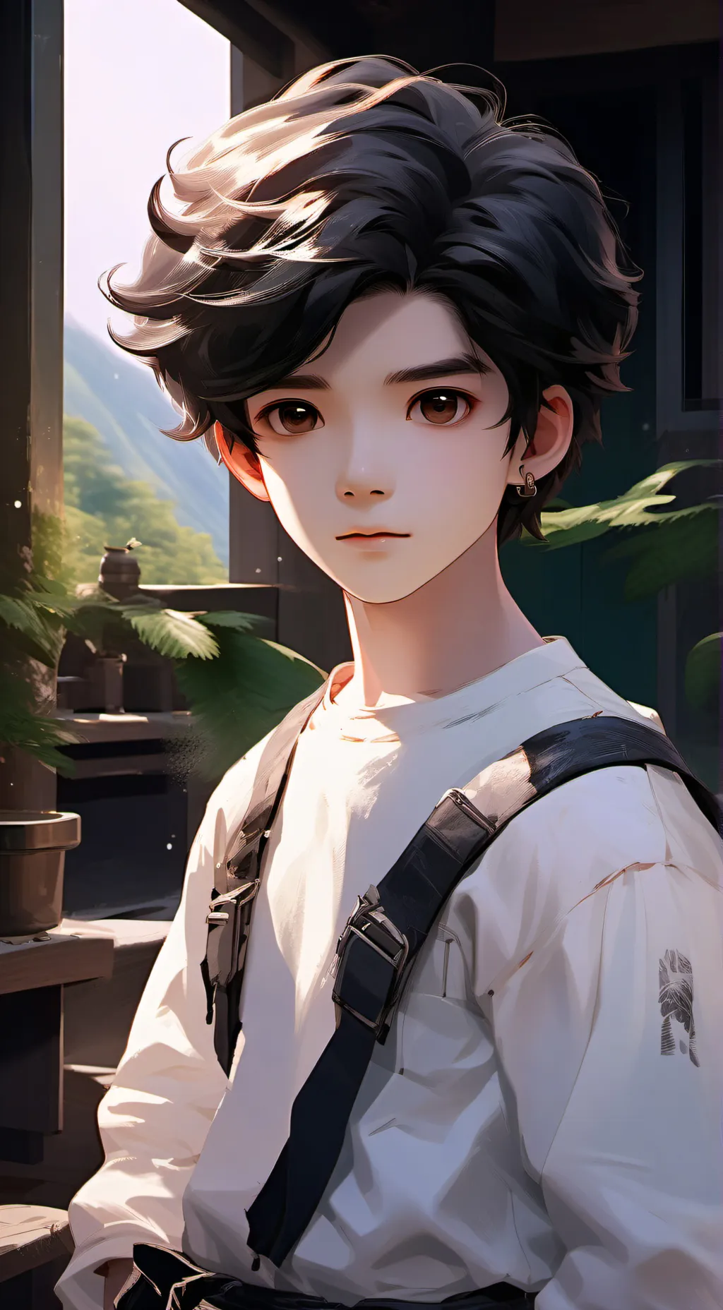 ai character: JeonYung background
