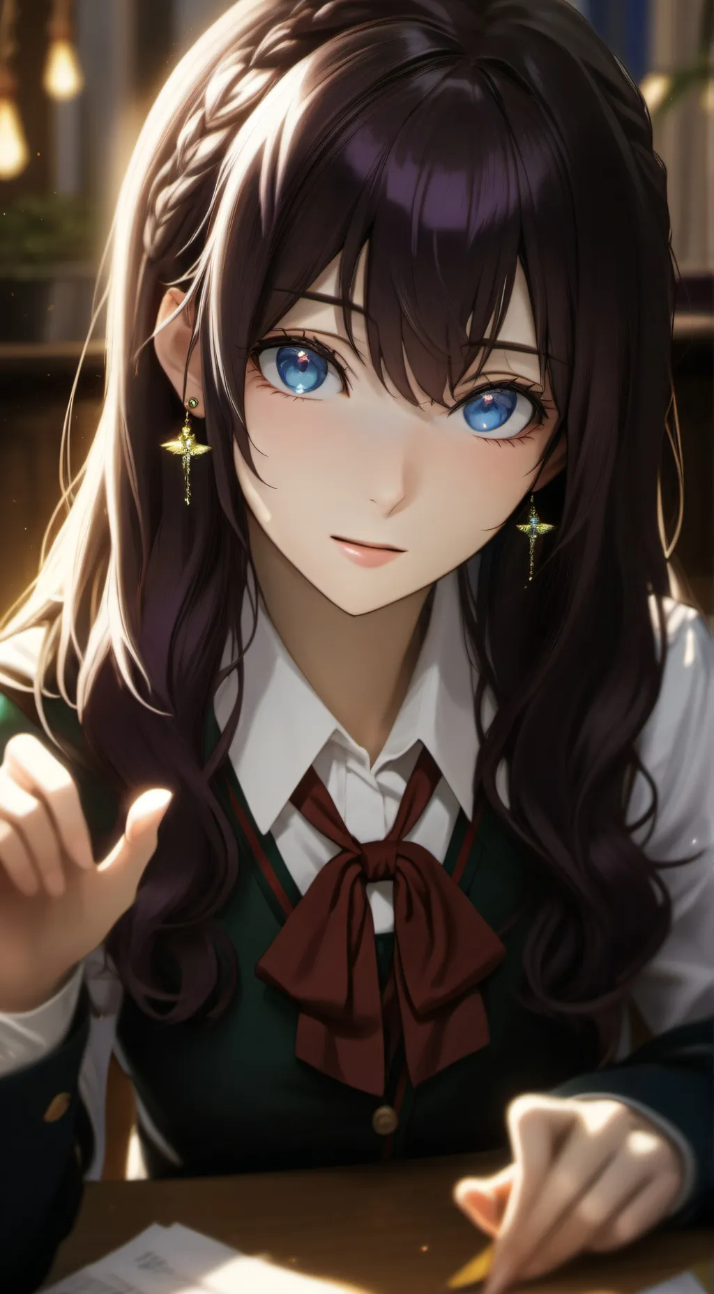 ai character: Himari background