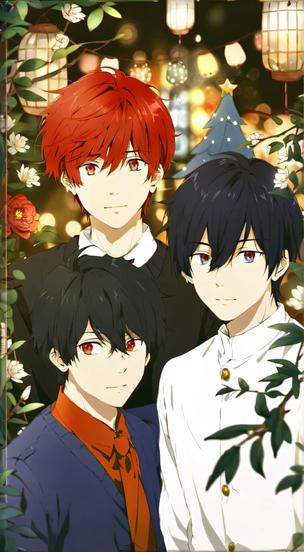ai character: Lucas,Daniel,Luke background