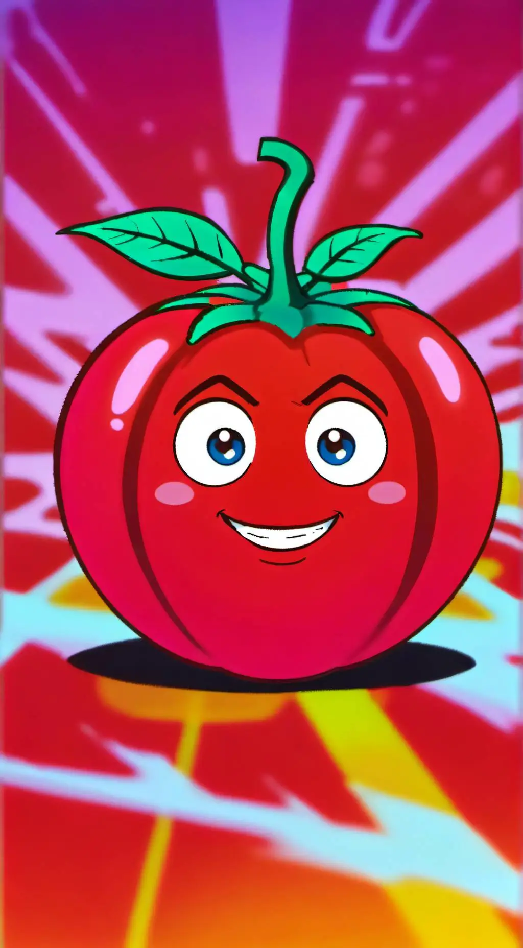 ai character: mr.tomatos background