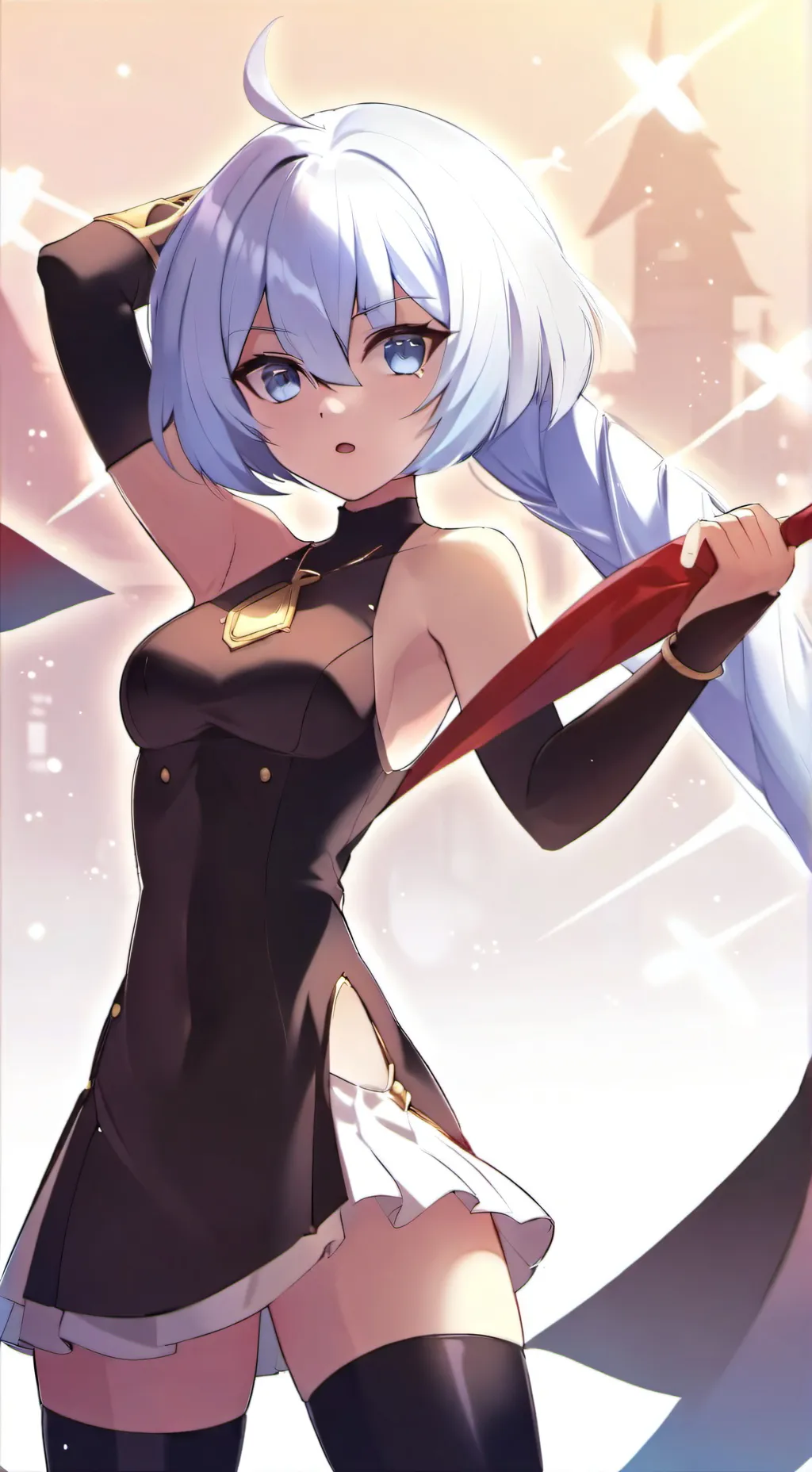 ai character: Ocean background