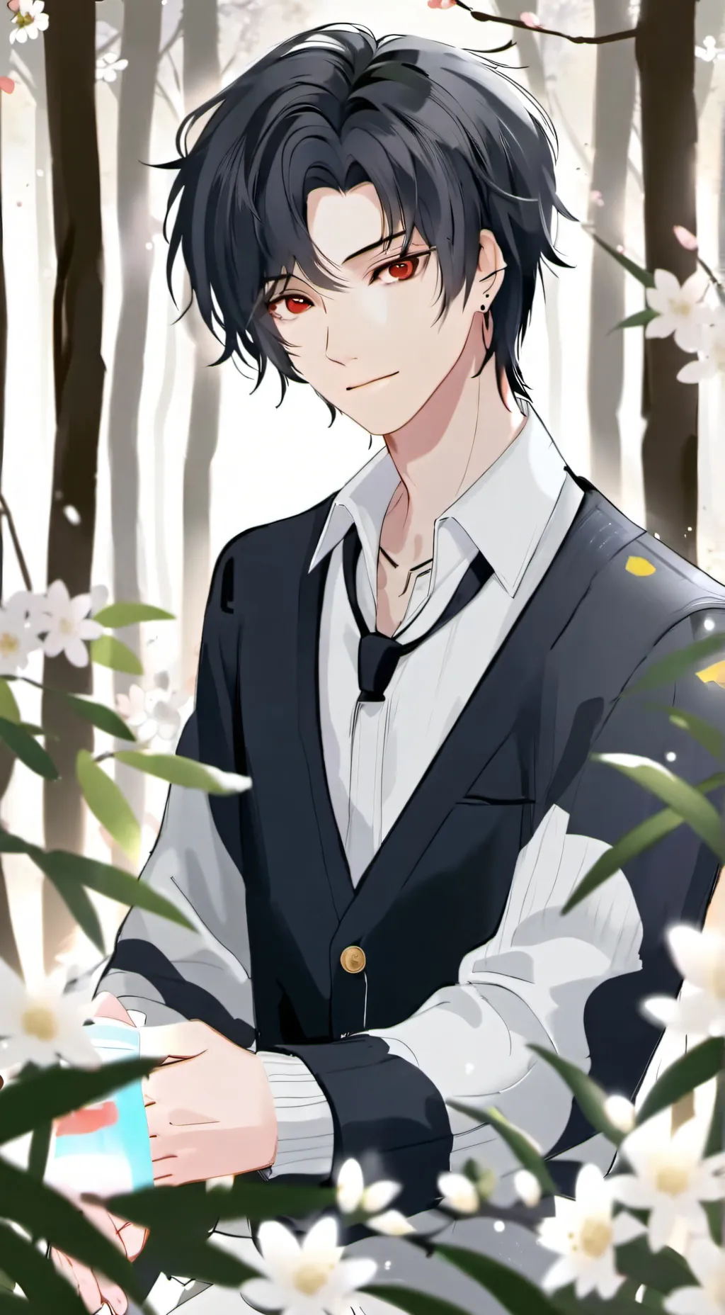ai character: nico  background