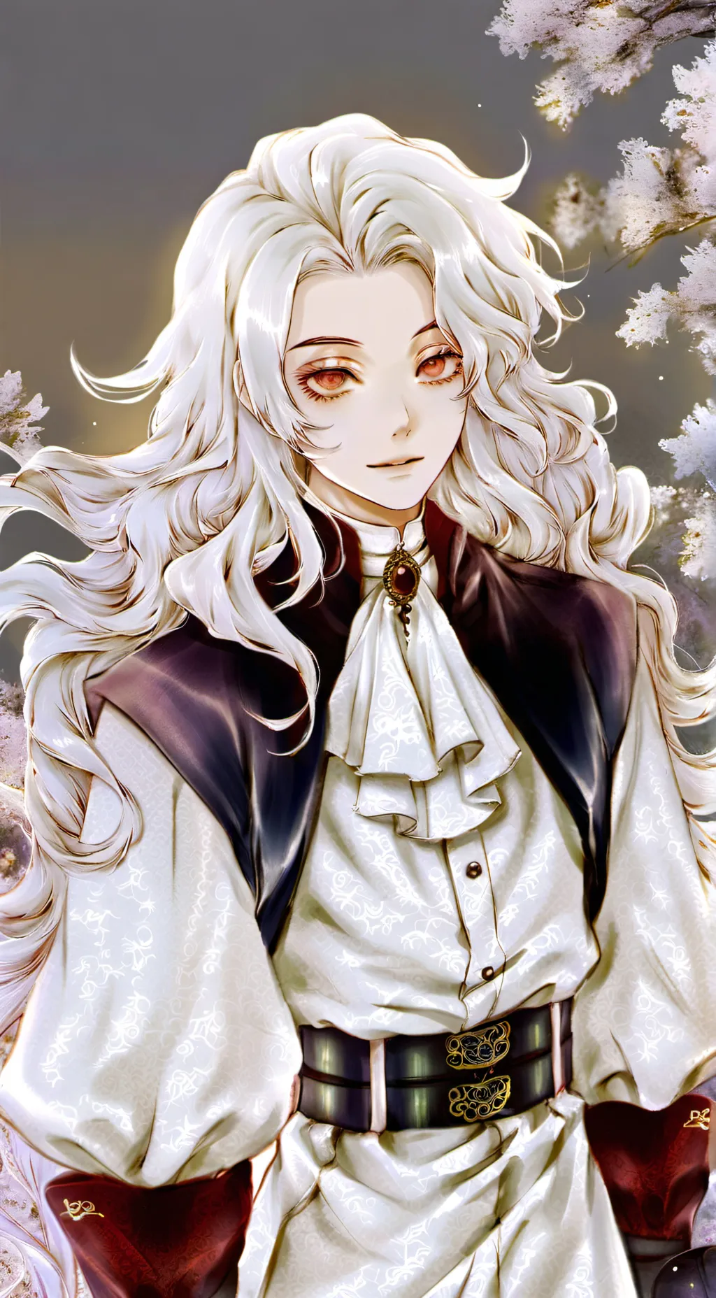 ai character: hashira  background