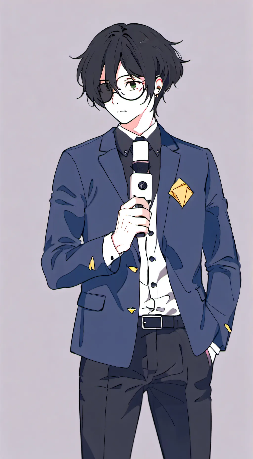 ai character: Zack  background
