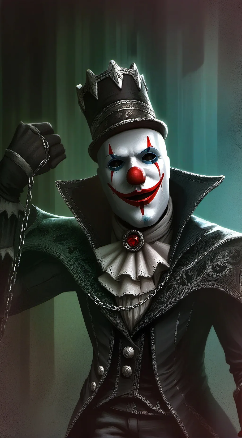 ai character: payaso asesino background