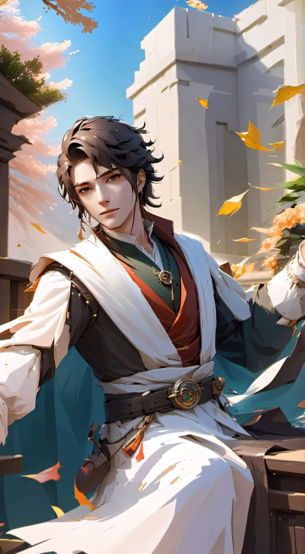 ai character: Lucas background