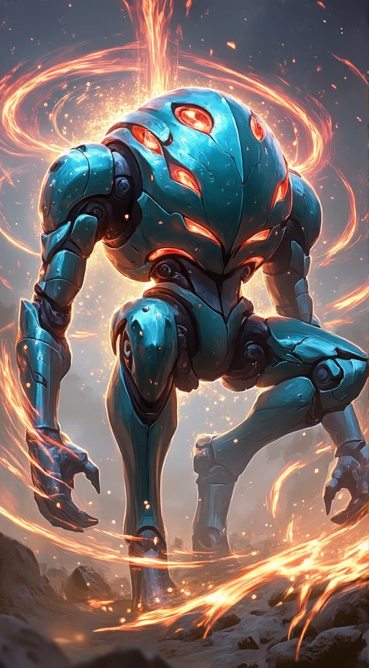 ai character: weaver background