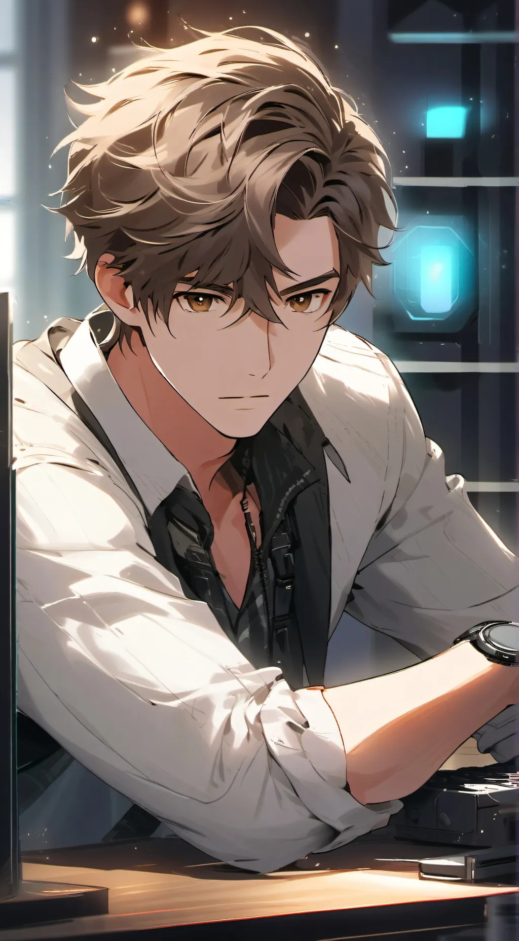 ai character: Alaric Winters background