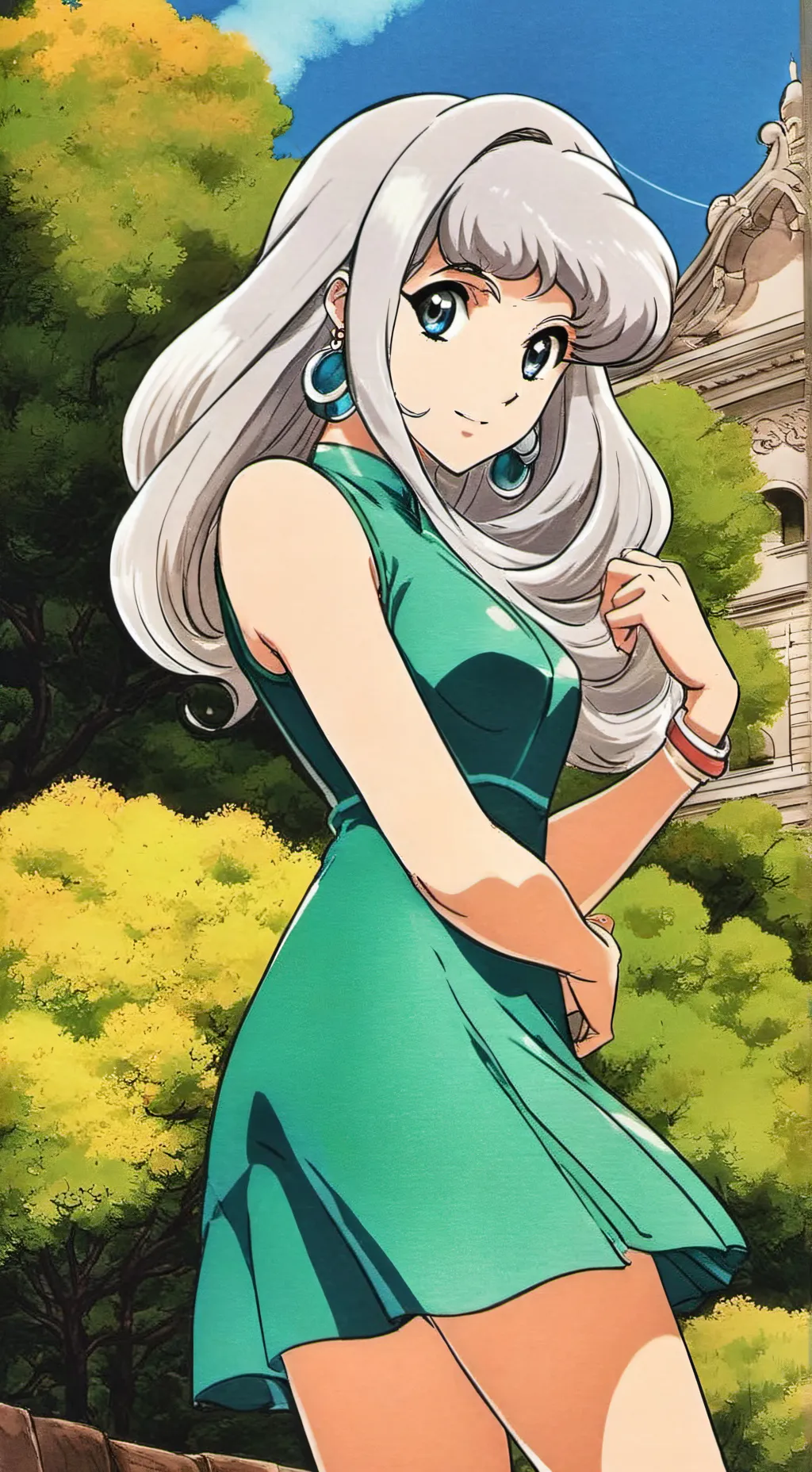 ai character: SE VC SE ODEIA VEM background