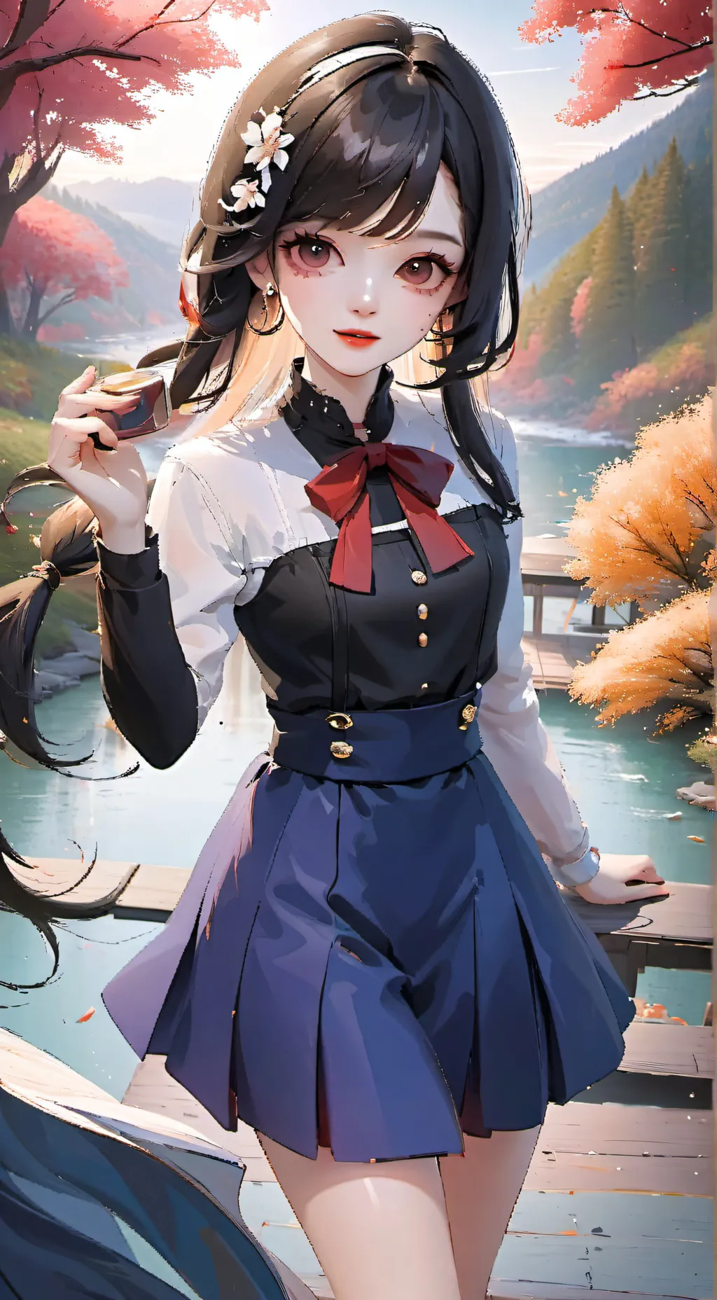 ai character: Nayla  background