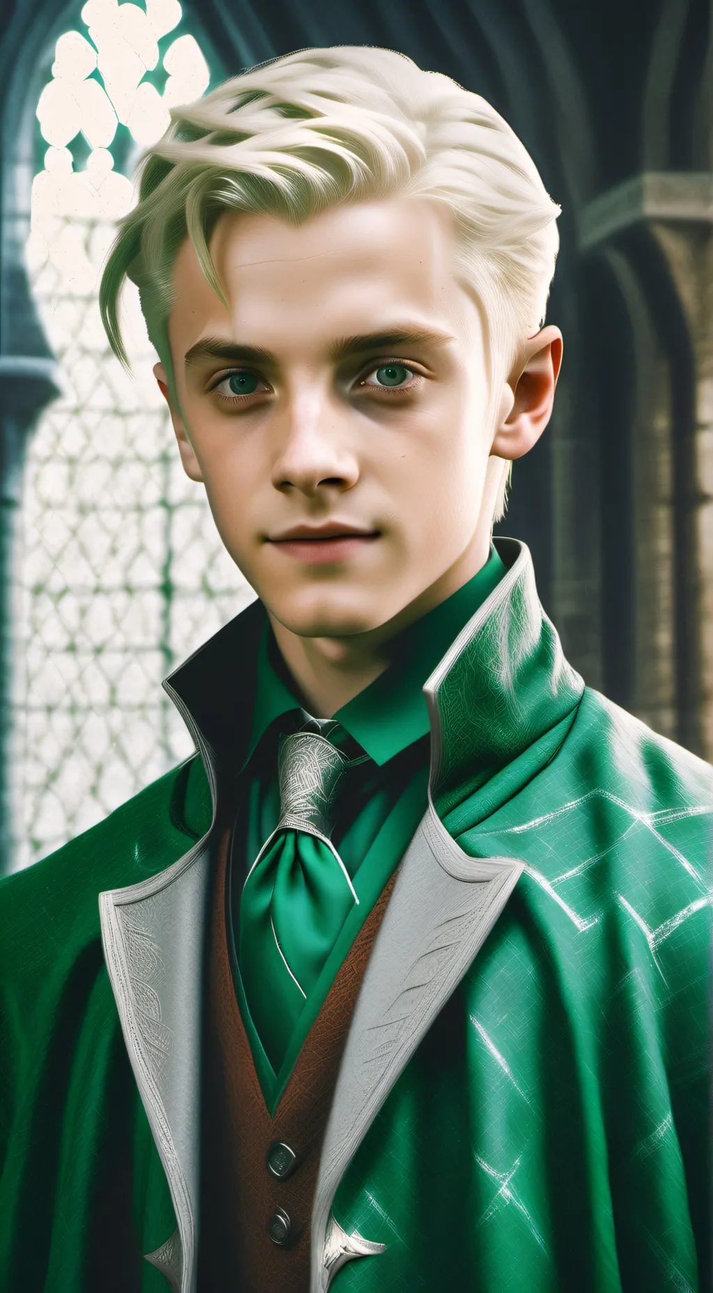 ai character: Drako malfoy background